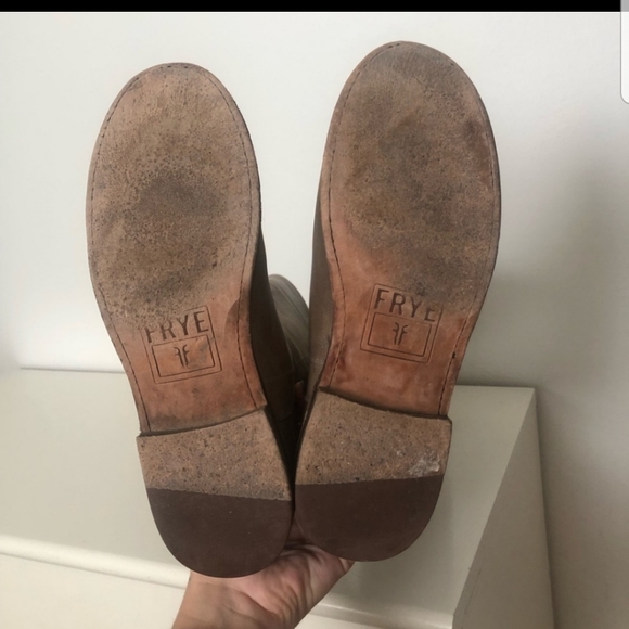 FRYE Boots Paige Tall Riding Boots Leather size 6.5 - Picture 4 of 4